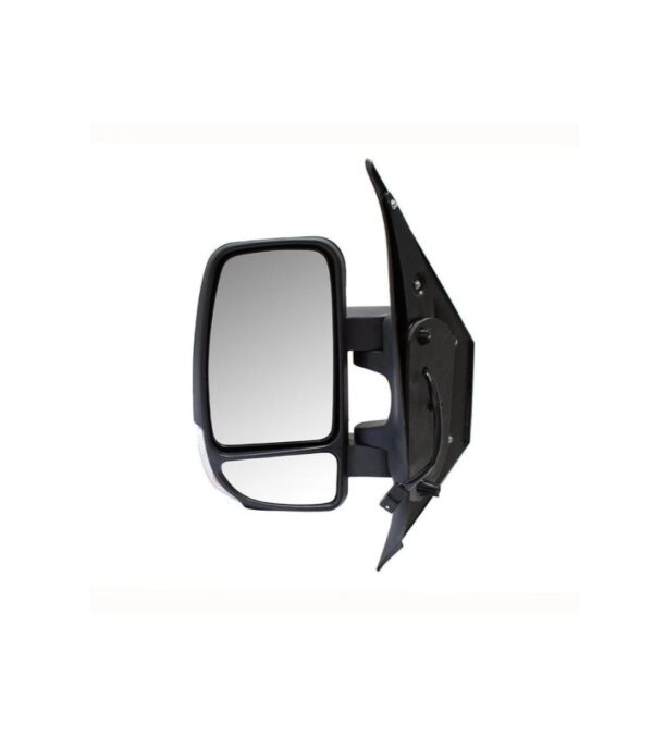 RENAULT MASTER X62 DOOR MIRROR LEFT HAND SIDE MANUAL SHORT ARM 05/2010-CURRENT