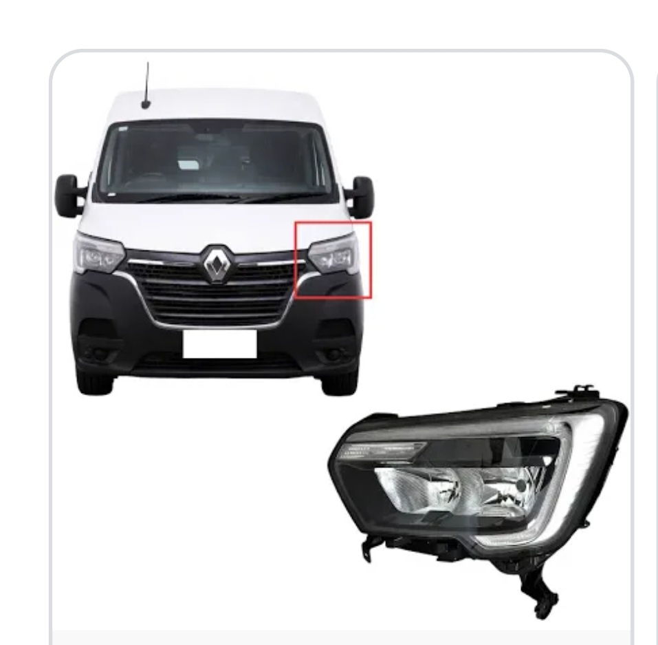 RENAULT MASTER MK3 HEADLIGHT LEFT HAND SIDE -08/2019-CURRENT - Image 3